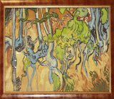 Оформление постеров в багет. "Корни деревьев", Ван Гог.